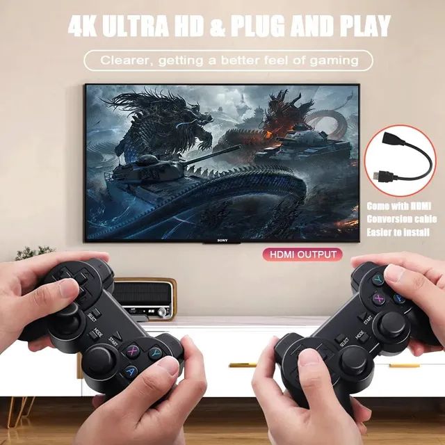 Como Adicionar Jogos Pelo Celular no Novo Game Stick 4K GD10 