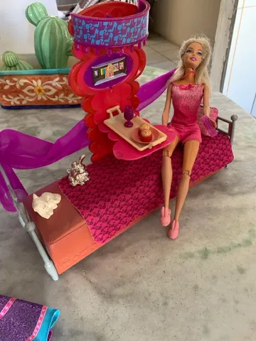 Boneca Barbie Novo Filme Quarto Dos Sonhos Com Boneca Luxo