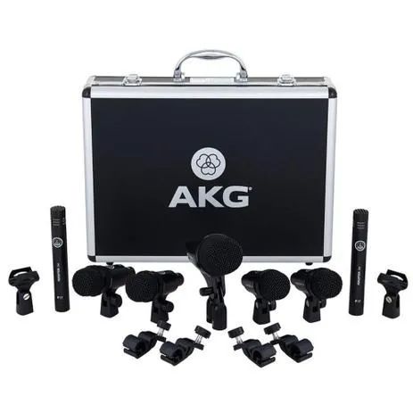  Microfones P/ Bateria Akg Drum Set Session  - Foto 2