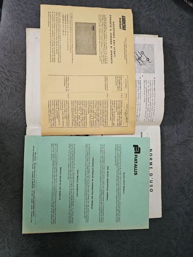Trator esteira fiat allis bd7c manual uso manutenção original  - Foto 4