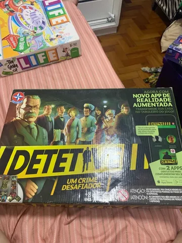 Jogo de Tabuleiro Detetive em Oferta