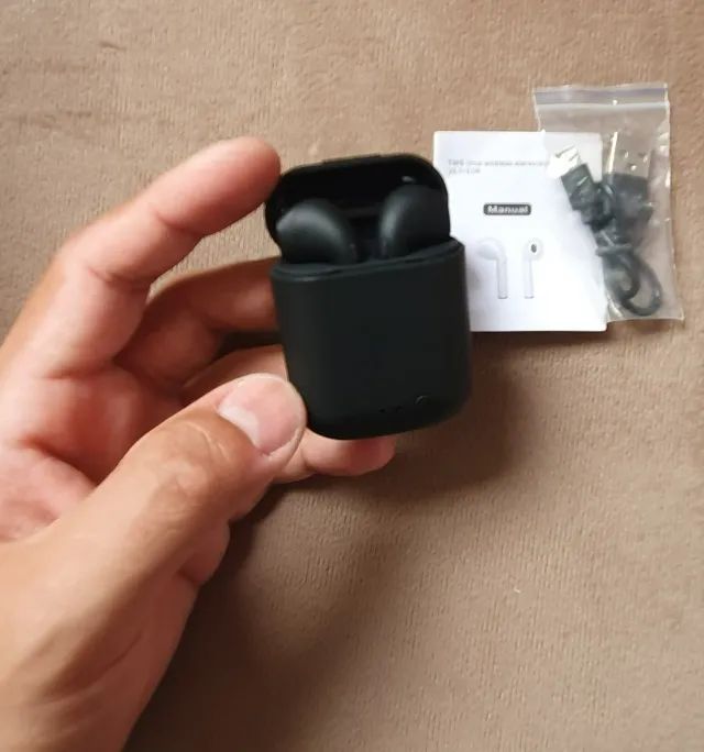 Fone de ouvido Bluetooth I12 + Brinde - Foto 2