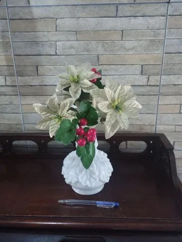 Vaso em opalina 