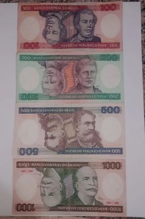 Cédulas Brasileiras Antigas