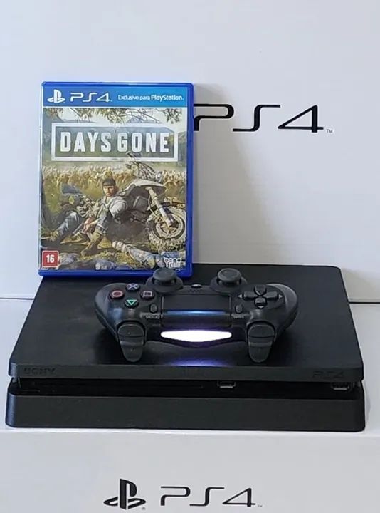 PS4 Slim 500GB + Garantia de Loja!!!