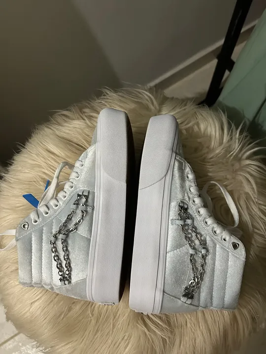 Vans Plataforma veludo