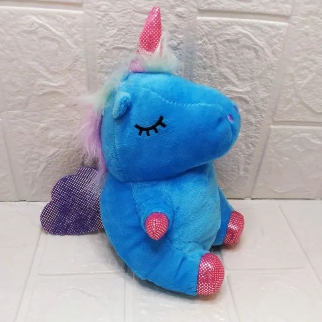 Urso Ursinho De Pelucia  Diversos 16cm  A 22cm 1410-1 Tuka Toy - Unicórnio
