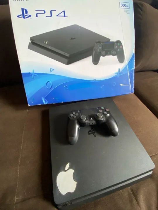 Playstation 4 slim 500gb jet black CUH-2006A - Consoles de Vídeo Game -  Paiçandu 1323972665 | OLX