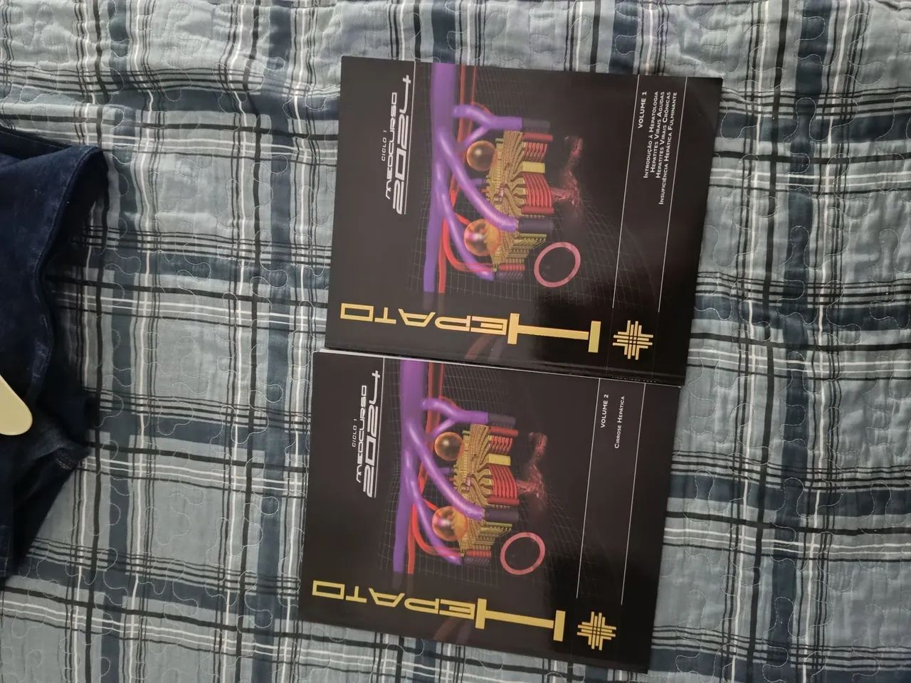 Livros hepatologia medcurso 2024, volume 1 e 2