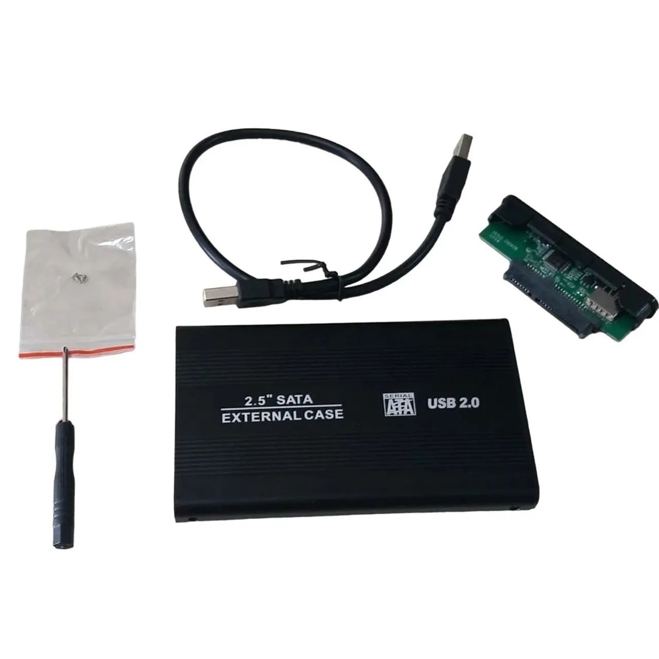 Case Hd Externo Notebook Sata 2.5 Usb 2.0/ Gaveta Hd Slim - Foto 3