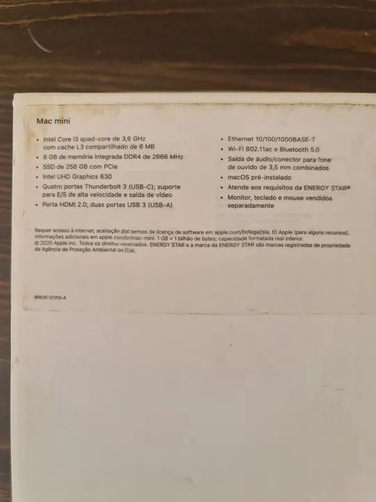 Mac mini i3 8gb 256 ssd - Foto 2