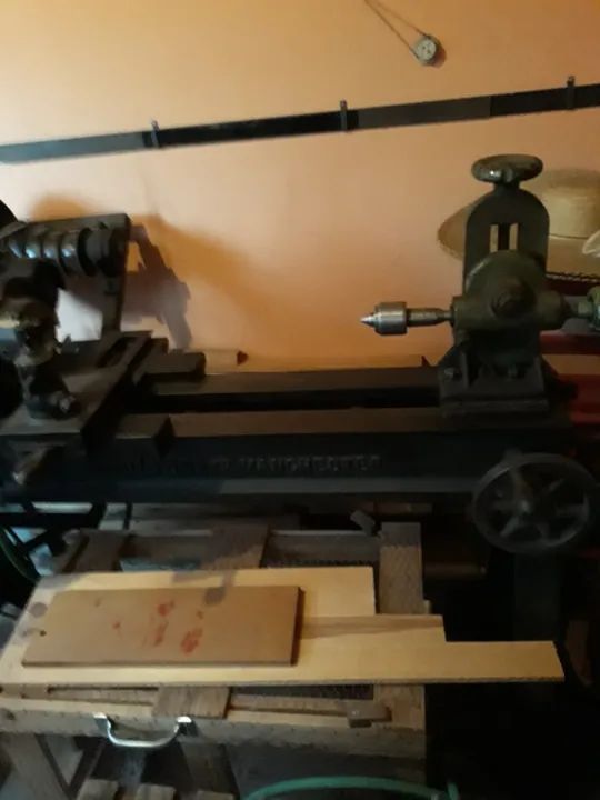 torno mecanico completo super conservado