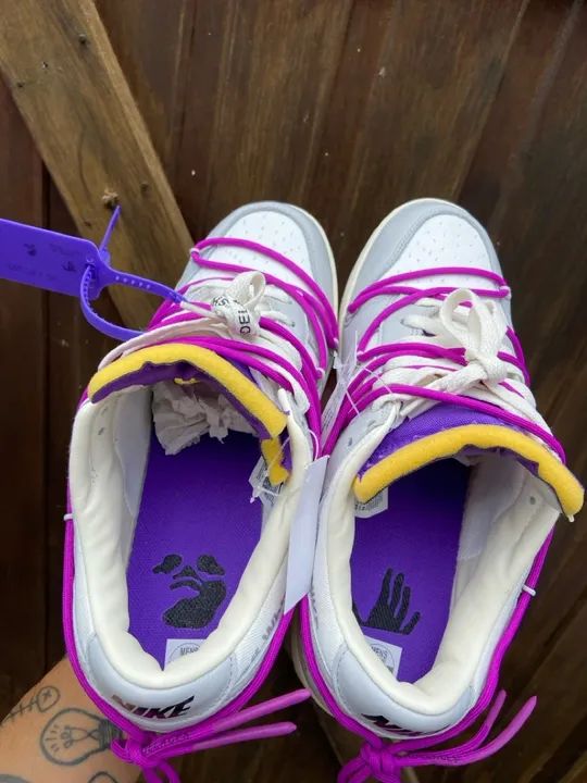 Nike Dunk Low Off-White Lot 28 of 50 - 40BR - Foto 5