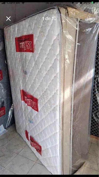 CAMA BOX CASAL NOVA 