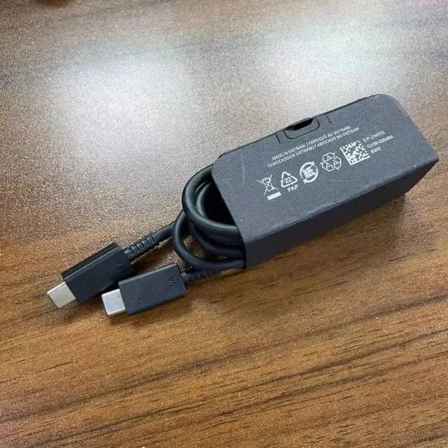 Cabo Tipo-C Samsung Turbo Fast (Duplo) Novo - Garantia