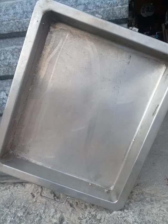 Bandejão de Inox com alças
