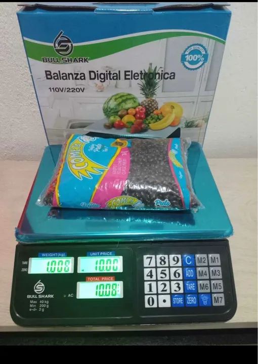Balança Comercial Digital Portátil 40Kg Eletrônica Precisão Cozinha Nova lacrada