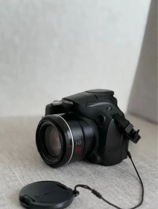 Câmera Canon Digital SX40 - Semi nova. Excelente estado! - Foto 5