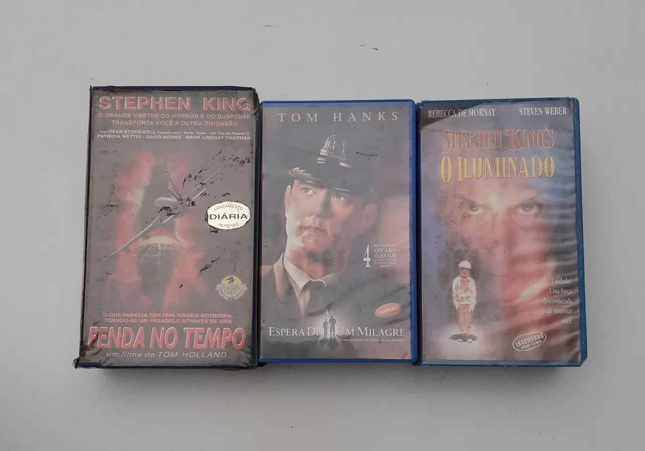 VHSs, fenda no tempo, o iluminado, espera de um milagre  - Foto 6