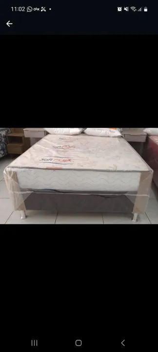 Cama Box Casal Molas Ensacadas!!!!