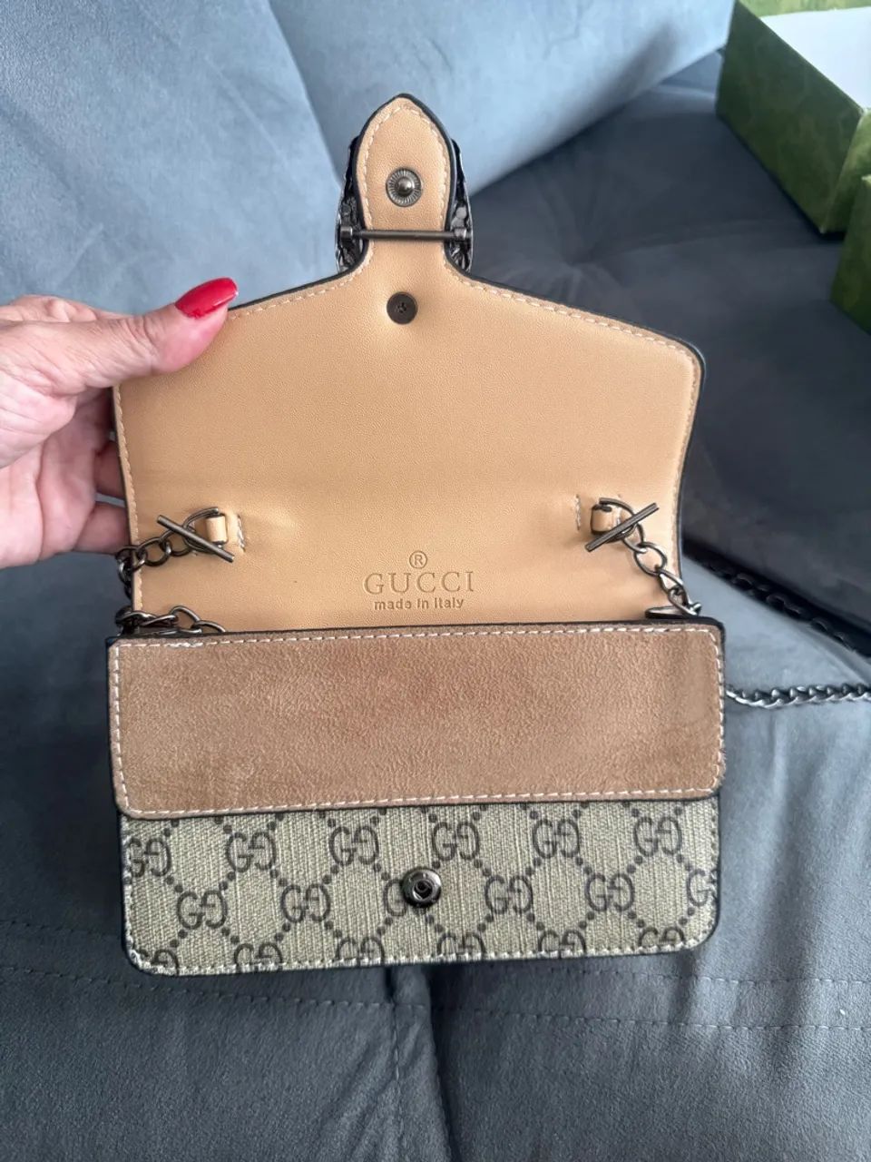 Bolsa Gucci GG Marmont - Foto 5