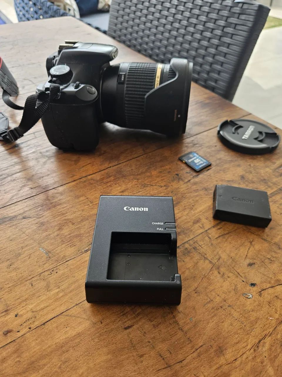 Câmera Canon EOS Rebel + Lente automática longa - Foto 2