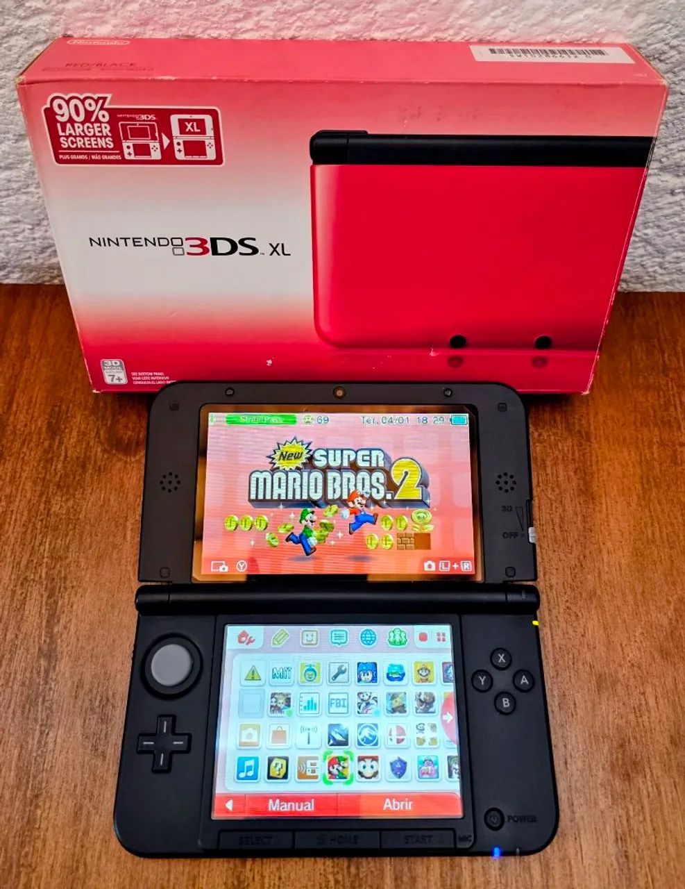 Nintendo 3ds XL Red Edition - Consoles de Vídeo Game - Morada das