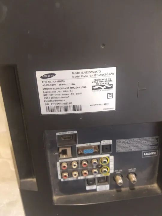 TV Samsung com defeito - Foto 5