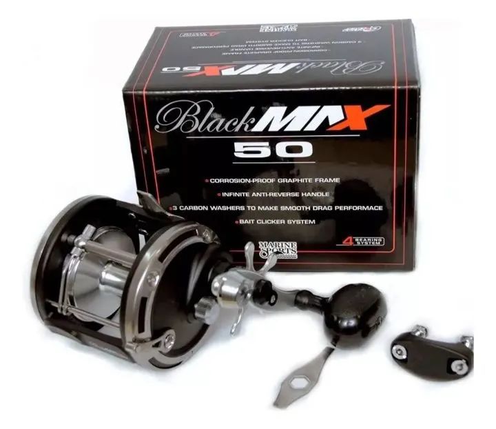 Carretilha de Pesca Black Max 50
