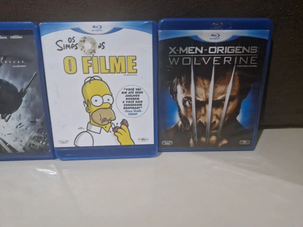 Coleção de Blu-Ray: 300, Batman, Simpsons e Wolverine - Foto 4