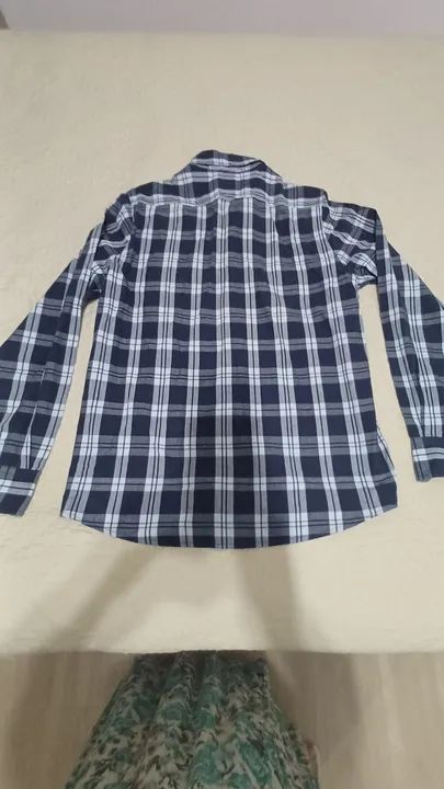 Camisa n °2 xadrez masculina - Foto 2