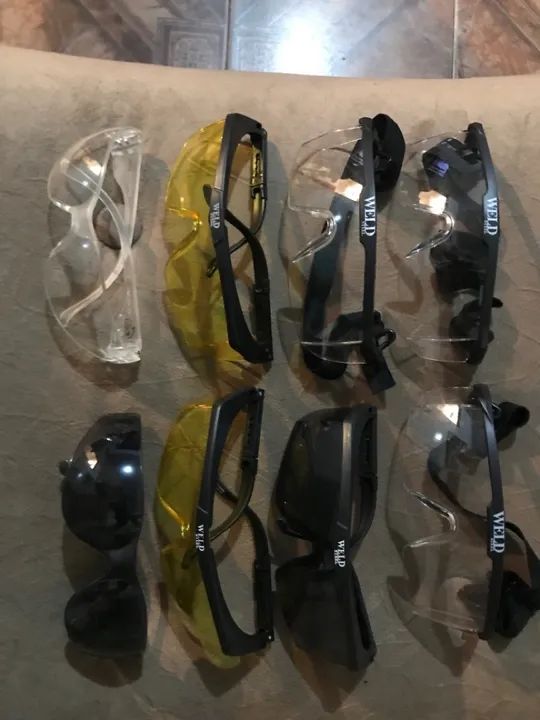 Óculos de segurança - 8 unidades - Diversos modelos - Foto 5