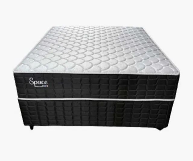 Cama Box Molas Ensacadas Space Pocket D26 138x188x25cm Solar - Foto 2