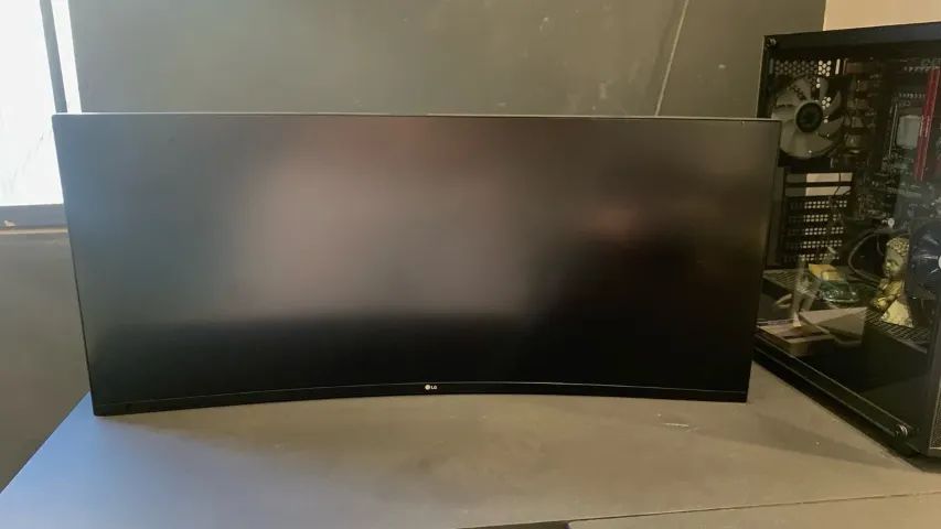 Monitor Curvo LG 34", UltraWide, 160Hz - Passo Cartão! - Foto 4
