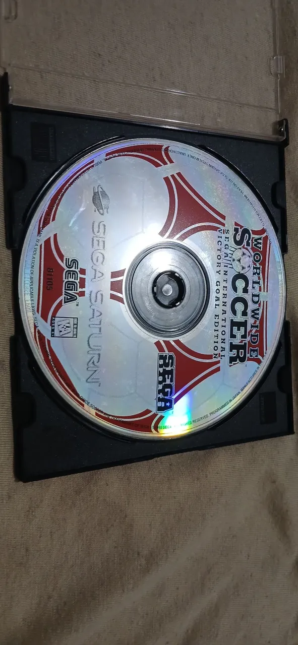 Worldwide Soccer - Sega Saturn original