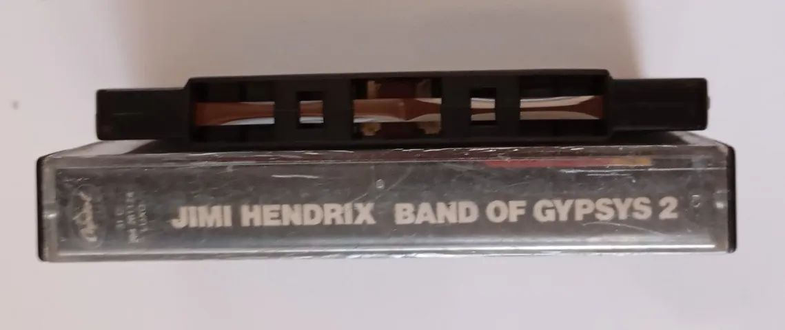 Fita Cassete K7 Jimi Hendrix Band Of Gypsys 2 Original - Foto 3