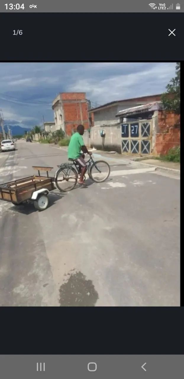 Carretinha para bike - Foto 3