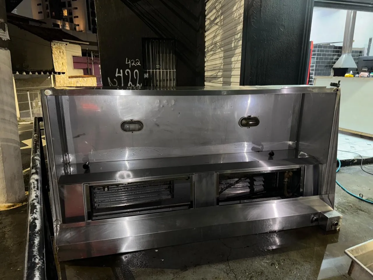 Coifa industrial inox melting inox puro