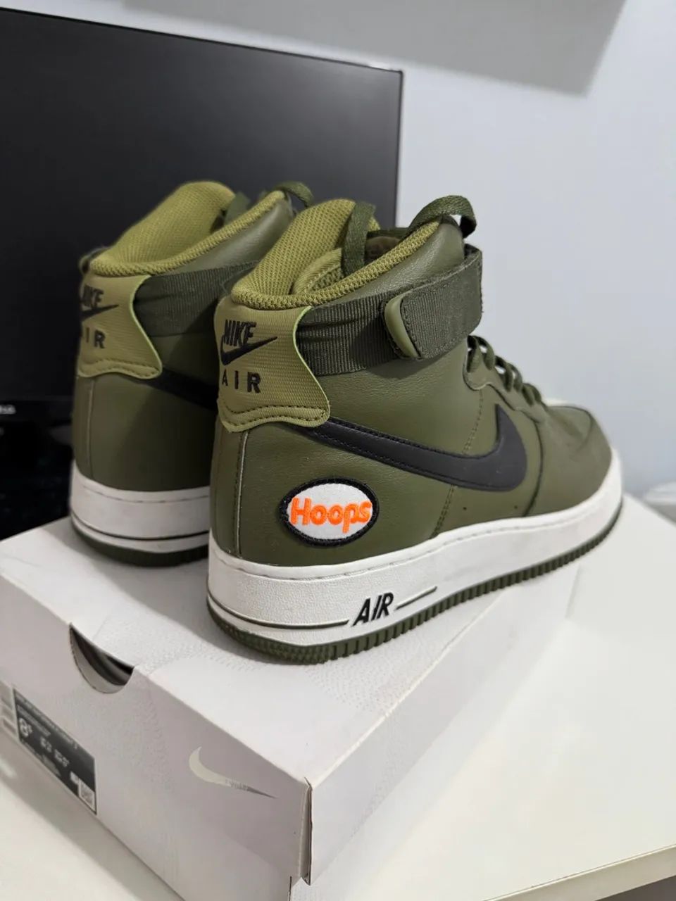 Nike Air Force 1 High Olive Hoops Pack - Foto 2