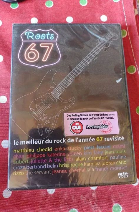 Roots 67 - O Melhor do Rock de 1967 Dvd Importado da França Lacrado (Beatles e +)