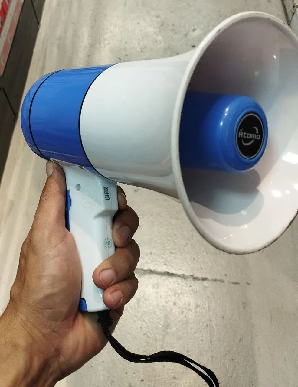 Megafone Gravador Amplificador Voz Autofalante USB - Foto 3