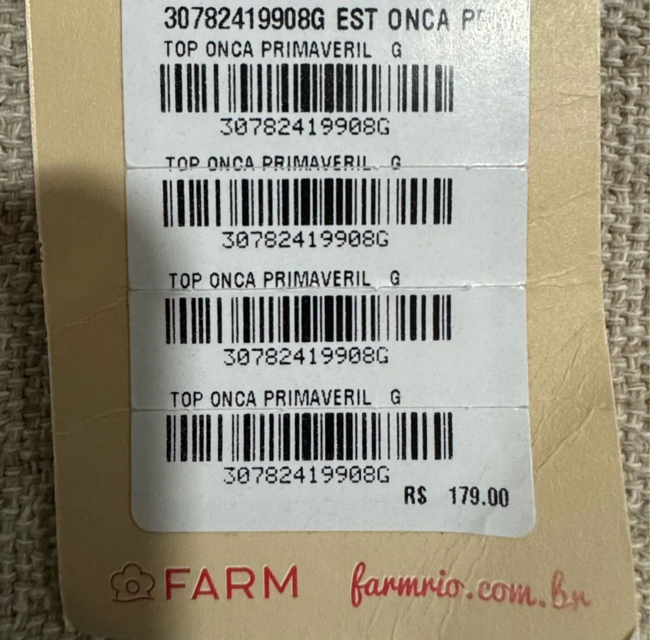 Top Cropped FARM Onça Primaveril - Foto 4