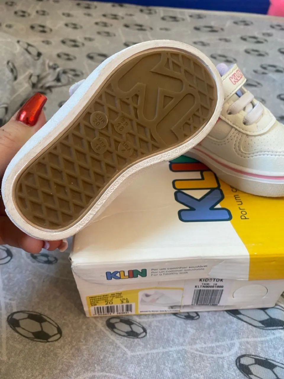 Tênis infantil Klin Kidstok, nº 18