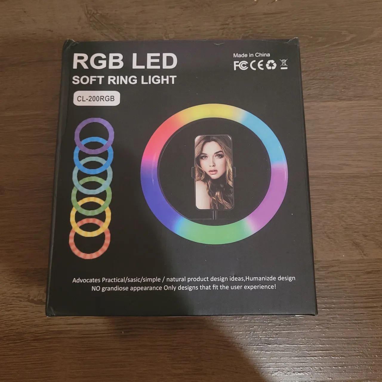 OFERTA Ring Light 8 Polegadas/20cm RGB (branco e colorido) - Foto 4