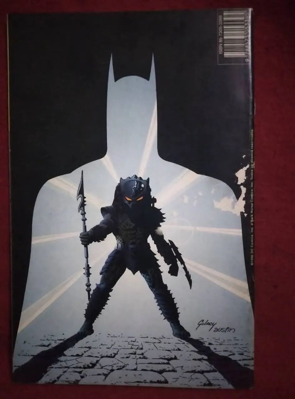 Batman vs. Predador II vols.1, 2.  (Abril).  1996<br>Minissérie (2/4) volumes. - Foto 2