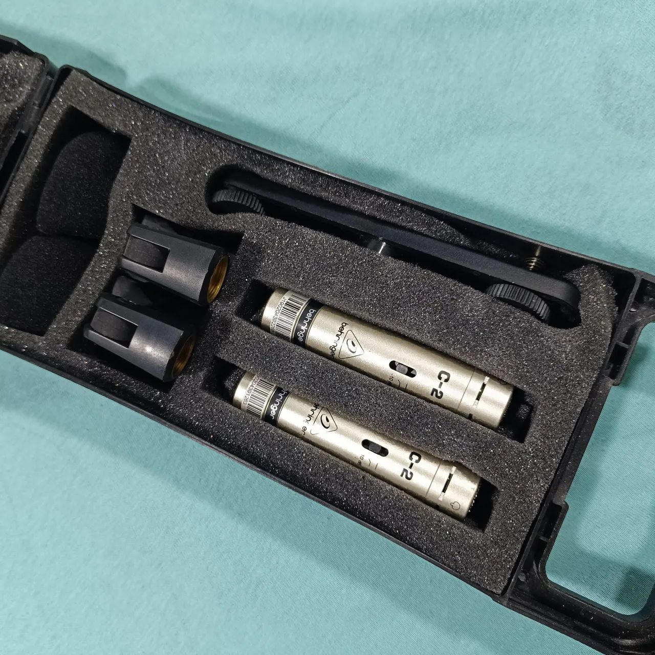 Microfone behringer C2 novíssimo com acessórios 