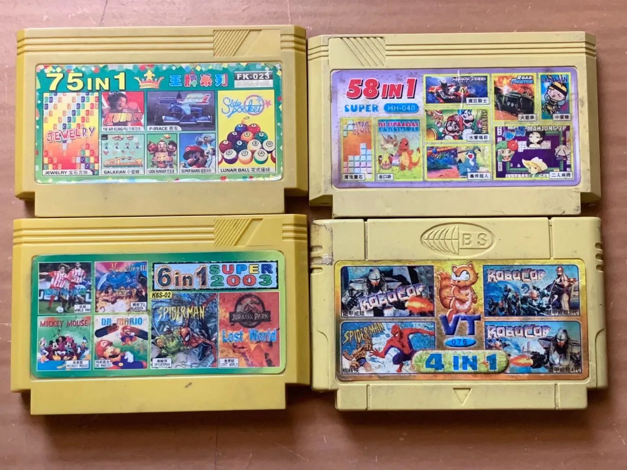 Jogos NES 60 pinos