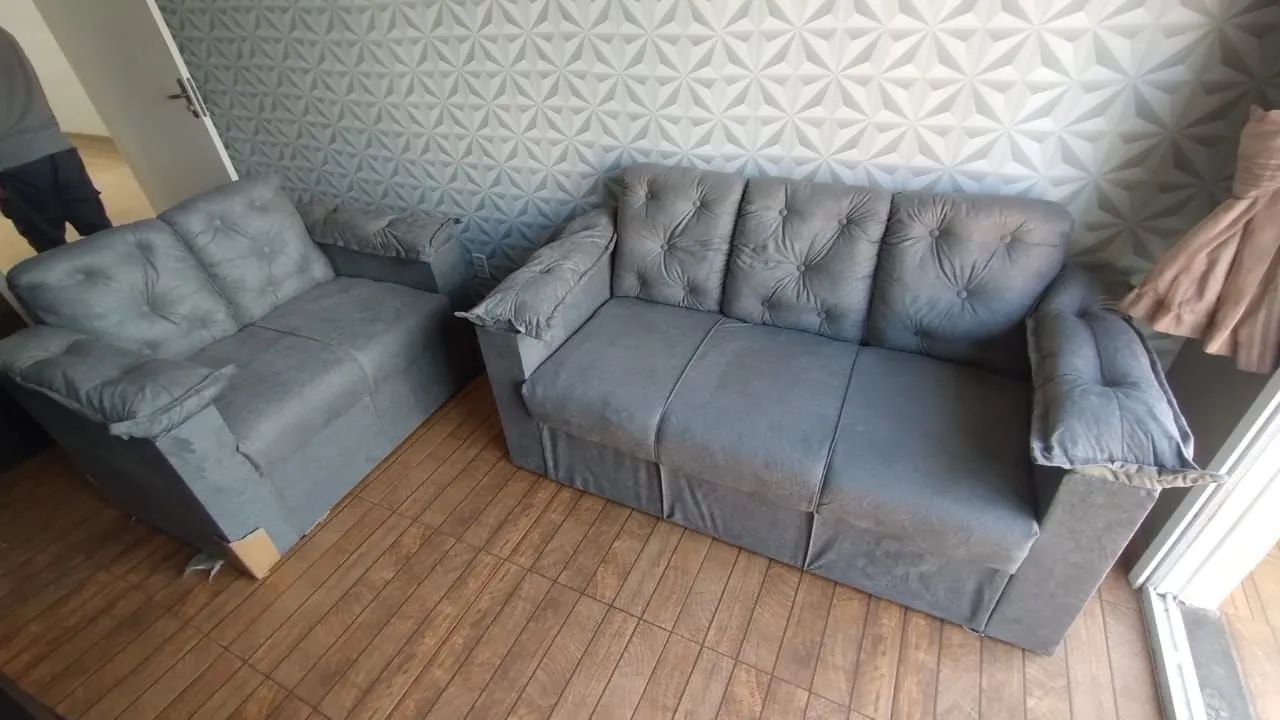 Conjunto de Sofá 2 e 1 Lugares compacto  - Foto 2
