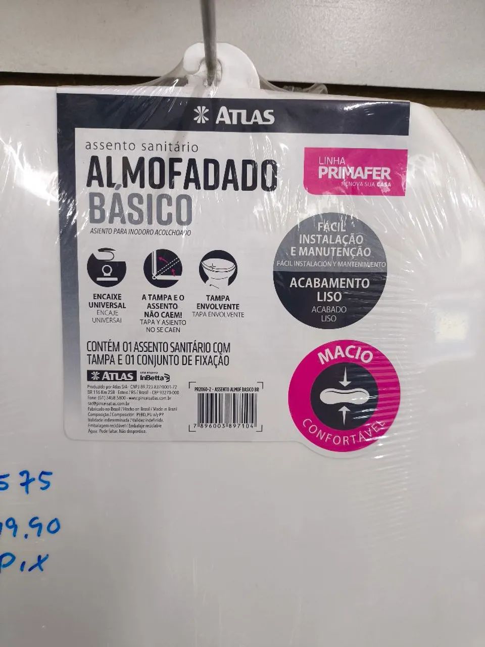 Assento Sanitário Almofadado Básico - Foto 2