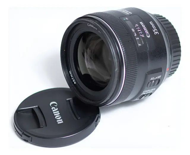 Lente Canon EF35mm F2 IS USM - Câmeras e Filmadoras - Pau da Lima